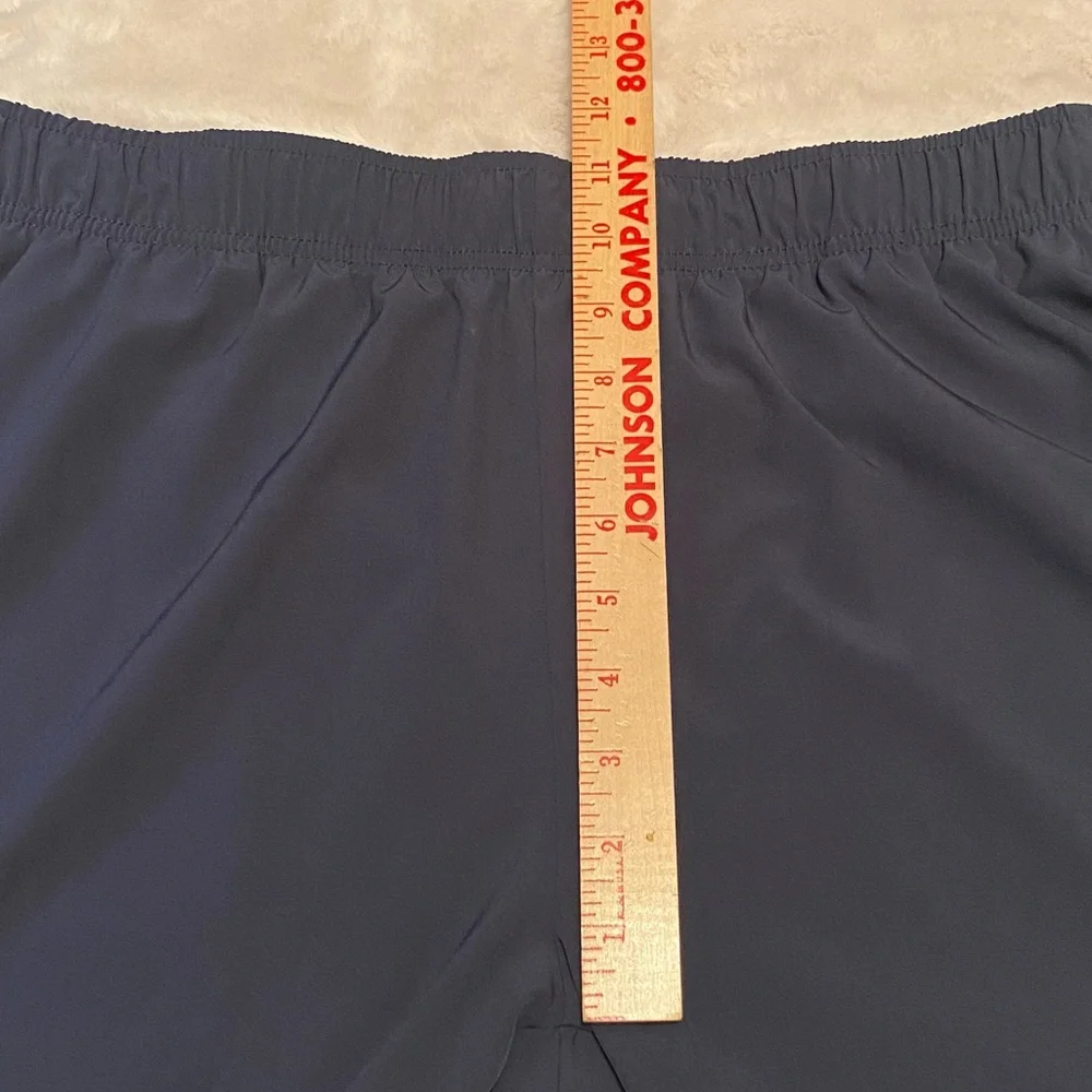 Berkley Jensen men’s active pant size Large Blue zipper cuff elastic waist
